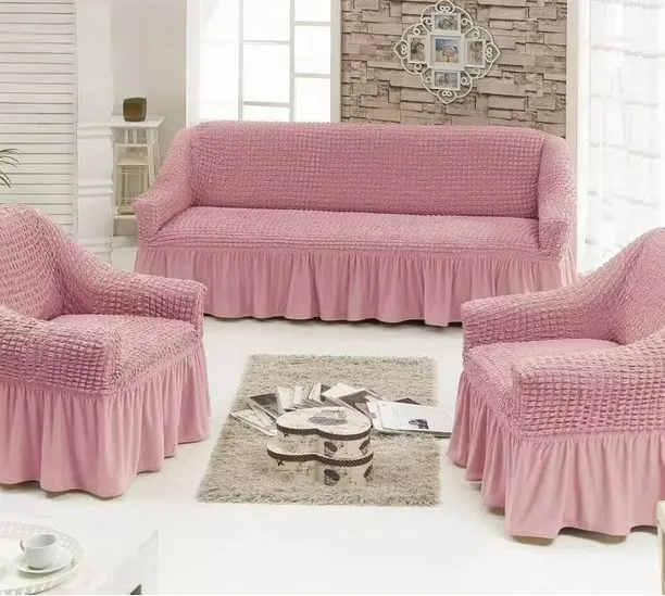 PACK CUBRESILLON TURCO ROSA 3+1+1 CUERPO